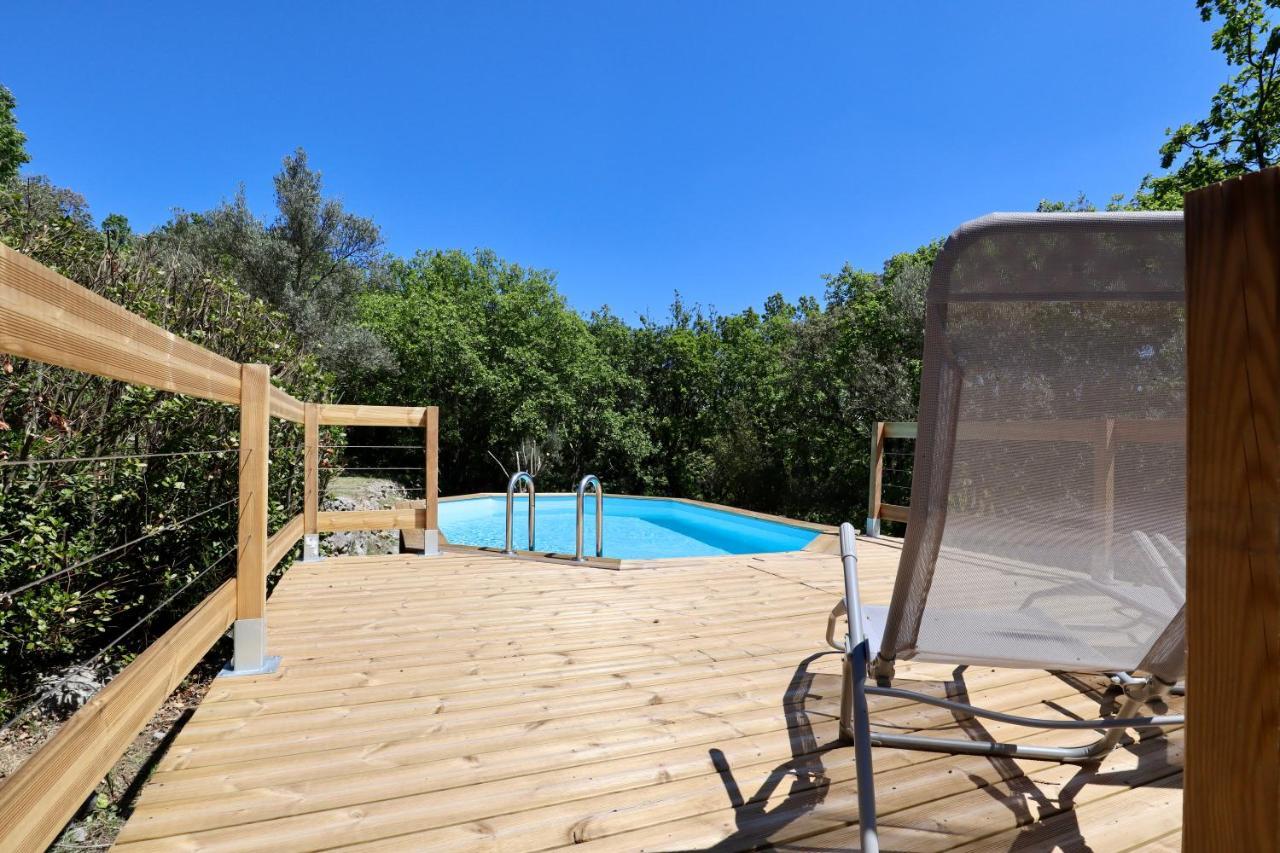 Le Mas Des Rouquets - Avec Piscine Et Jardin Anduze Exteriér fotografie